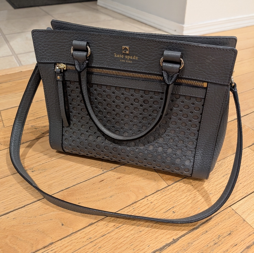 Kate Spade - Romey Perri Lane purse in Gray